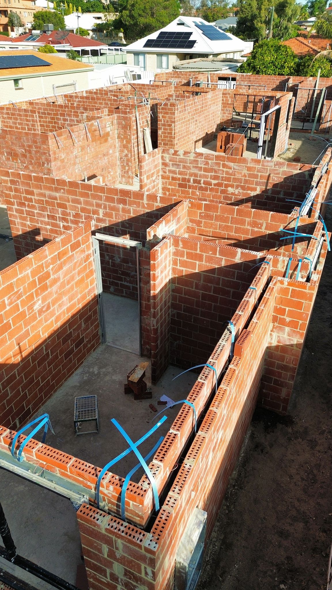 Additional Rhonda Ave Willetton brickwork progress photo 1